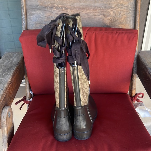 Coach rain boots - Picture 3 of 5
